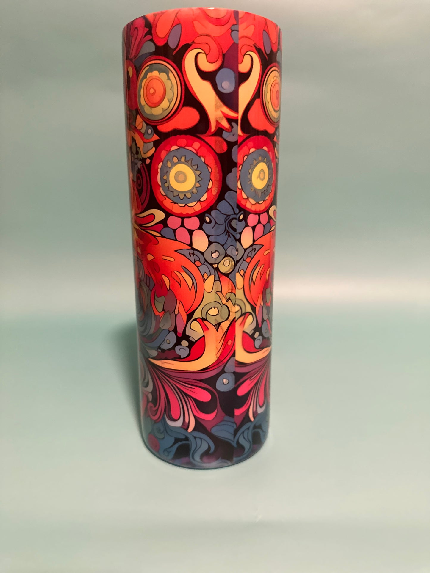 Psychedelic Hippie tumbler