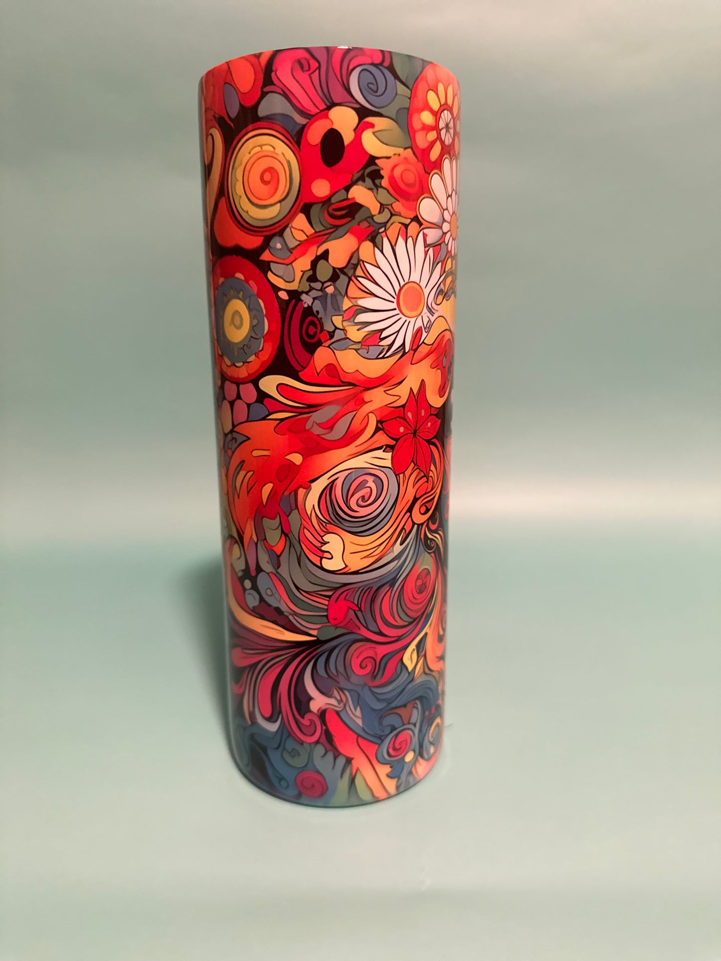 Psychedelic Hippie tumbler