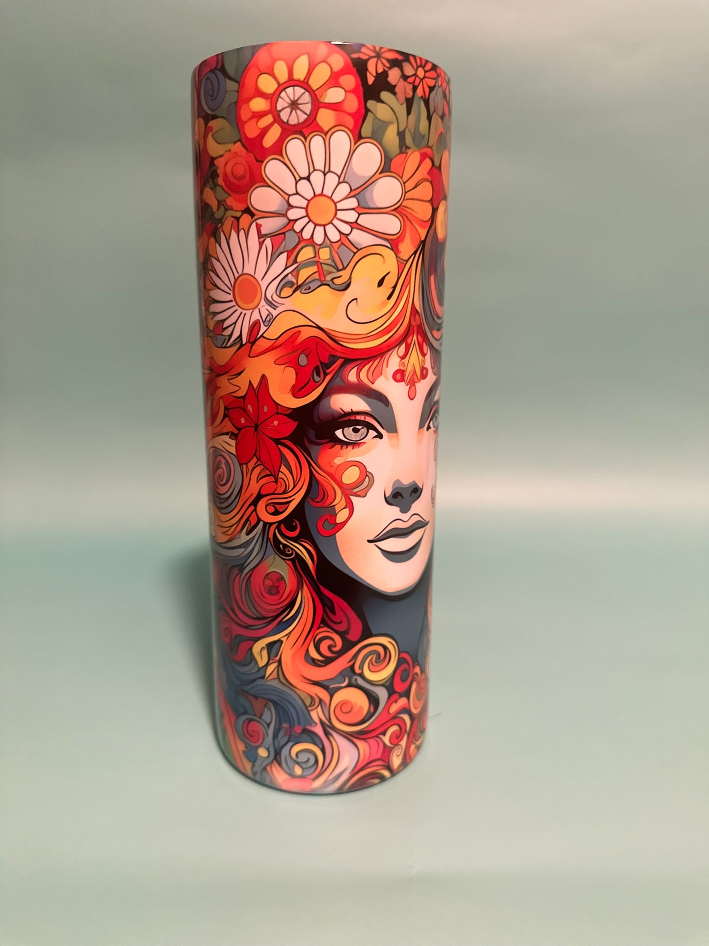 Psychedelic Hippie tumbler