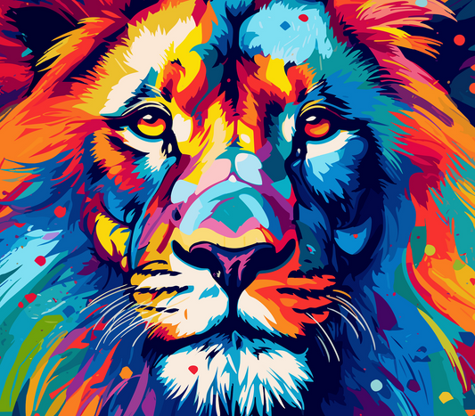 Lion tumbler 20oz insulated tumbler