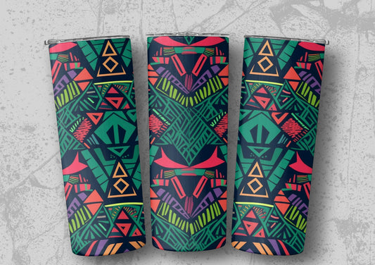 Ethnic, arcana african tumbler