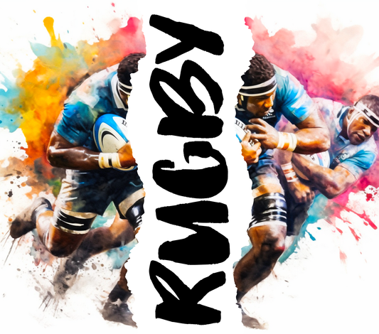 Rugby water bottle